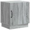 vidaXL Table de chevet Sonoma gris 43 x 34,5 x 47 cm Bois d'ing&eacute;nierie