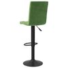 vidaXL Tabourets de bar lot de 2 vert fonc&eacute; velours
