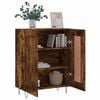 vidaXL Buffet ch&ecirc;ne fum&eacute; 69,5x34x90 cm bois d'ing&eacute;nierie
