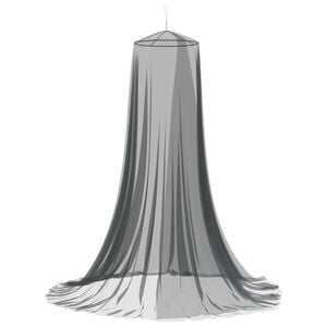 vidaXL Ciel de lit anti-moustiques 156 mesh Noir ⌀56 x 220 cm