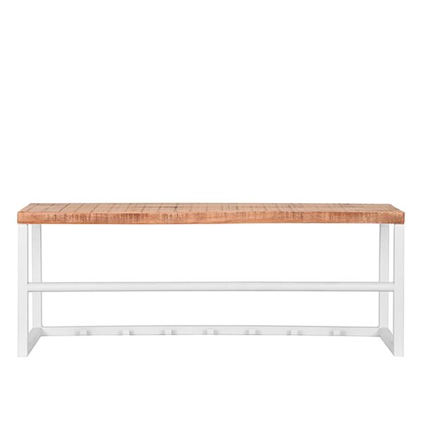 LABEL51 Porte-manteau Swing 80x30x30 cm Bois/Blanc