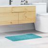 vidaXL Tapis de bain antid&eacute;rapant Turquoise 50 x 80 cm PP
