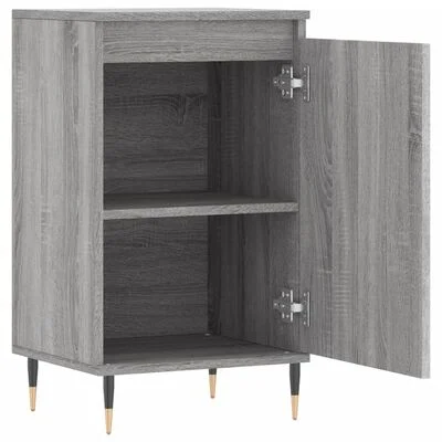 vidaXL Buffet sonoma gris 40x35x70 cm bois d'ingénierie