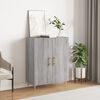 vidaXL Buffet sonoma gris 69,5x34x90 cm bois d'ing&eacute;nierie