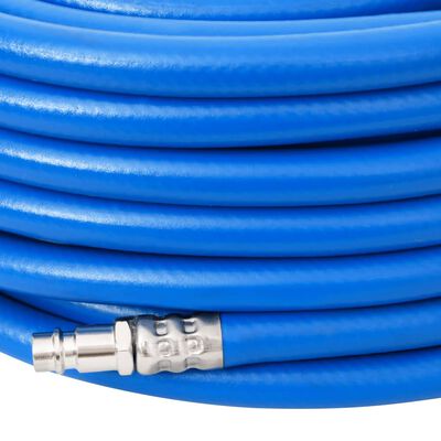 vidaXL Tuyau d'air bleu 0,7" 20 m PVC