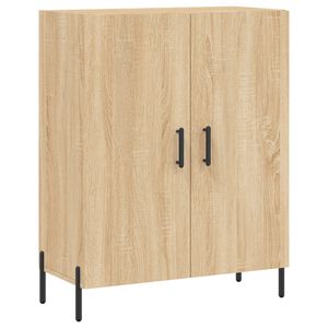 vidaXL Buffet ch&ecirc;ne sonoma 69,5x34x90 cm bois d'ing&eacute;nierie