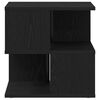 vidaXL Table d'appoint Ch&ecirc;ne noir 30 x 30 x 55 cm Bois d'ing&eacute;nierie