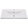 vidaXL Lavabo encastr&eacute; 81 x 39,5 x 18,5 cm C&eacute;ramique Blanc