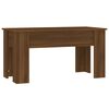 vidaXL Table basse Ch&ecirc;ne marron 101x49x52 cm Bois d'ing&eacute;nierie