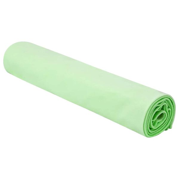 vidaXL Serviettes de sport 2 pcs Vert 140 x 70 cm