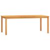 vidaXL Ensemble &agrave; manger de jardin 3 pcs Bois de teck massif