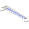 vidaXL Lampe &agrave; LED pour aquarium 80-90 cm aluminium IP67