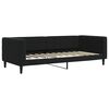 vidaXL Lit de repos sans matelas noir 90x200 cm velours