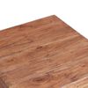 vidaXL Table basse 53x50x50 cm bois d'acajou massif