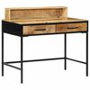 vidaXL Table console Marron 100 x 55 x 75 cm Bois de manguier massif