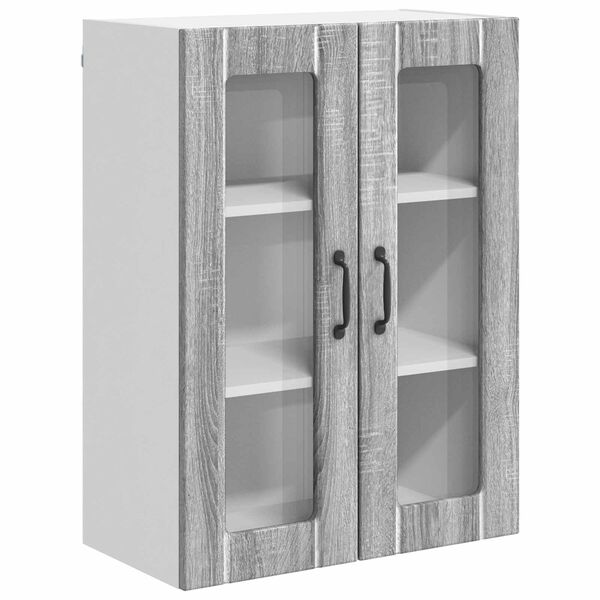 vidaXL Armoire de cuisine Gris Sonoma 60 x 31 x 80 cm