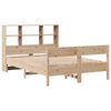vidaXL Lit biblioth&egrave;que sans matelas 120x190 cm bois de pin massif
