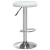vidaXL Tabouret de bar Blanc 31 x 31 x 87 cm Simili cuir