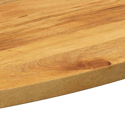 vidaXL Dessus de table 80x40x2,5 cm ovale bois massif de manguier