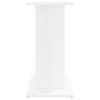 vidaXL Support pour aquarium blanc 60x30x60 cm bois d'ingénierie
