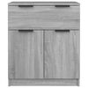 vidaXL Buffet Sonoma gris 60x30x70 cm Bois d'ingénierie