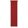 vidaXL Store roulant d'ext&eacute;rieur 60x230 cm Rouge PEHD