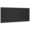vidaXL T&ecirc;te de lit Noir 200x1,5x80 cm Bois d'ing&eacute;nierie