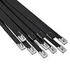 vidaXL Attache de c&acirc;ble 12 pc 7,9 x 200 mm Noir
