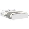 vidaXL Cadre de lit sans matelas blanc 160x200 cm