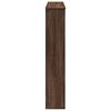 VidaXL Cadre de cheminée chêne marron 100x20x100 cm bois d'ingénierie