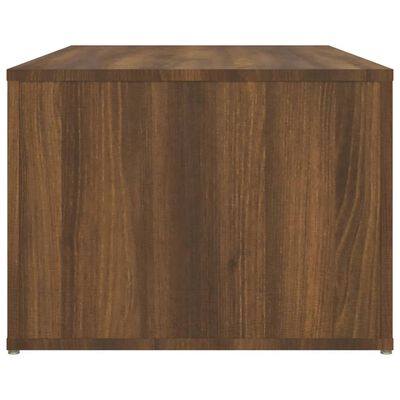 vidaXL Table basse Chêne marron 100x50x36 cm Bois d'ingénierie