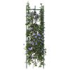 vidaXL Cage à tomates 2 pcs 116 cm acier et PP