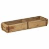 vidaXL Plateau 4 pcs Marron 57 x 15 x 9 cm Bois Recycl&eacute; Solide