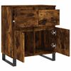 vidaXL Buffet Ch&ecirc;ne fum&eacute; 60x35x70 cm Bois d'ing&eacute;nierie