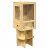 vidaXL Terrarium Marron 50 x 50 x 130 cm OSB