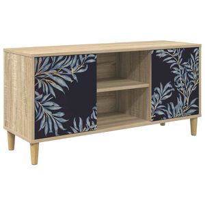 vidaXL Meuble TV DOKKUM 102 x 33 x 50 cm Sonoma Bois d'ing&eacute;nierie