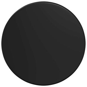 vidaXL Plateau de table &Oslash; 30 x 1,5 cm Rond Bois d'ing&eacute;nierie Noir