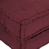 vidaXL Canap&eacute; modulaire marron 70x70x36 tissu