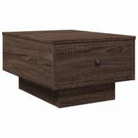 vidaXL Table basse chêne marron 60x45x31 cm bois d'ingénierie