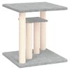 vidaXL Arbres &agrave; chat avec plates-formes gris clair 50 cm