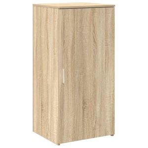 vidaXL Armoire rangement ch&ecirc;ne sonoma 50x45x103,5 cm bois d'ing&eacute;nierie
