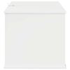 vidaXL Maison pour chat Blanc Brillant 85 x 55 x 50 cm