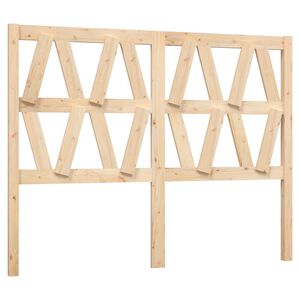 vidaXL T&ecirc;te de lit 141x4x100 cm Bois massif de pin