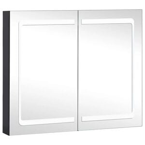 vidaXL Armoire de salle de bain &agrave; miroir LED 80x12,2x68 cm