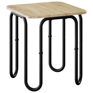 vidaXL Table basse Ch&ecirc;ne Sonoma 40 x 40 x 45 cm Bois d'ing&eacute;nierie