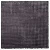 vidaXL Tapis de surface Carr&eacute; SIROLO Anthracite 200 x 200 cm Polyester