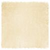 vidaXL Tapis en fausse Tafalla Crème 120 x 120 cm Polyester