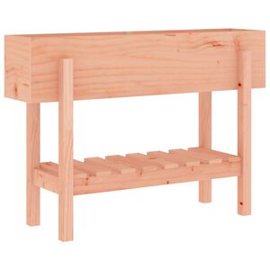 vidaXL Lit sur&eacute;lev&eacute; de jardin 101x30x69 cm bois douglas massif