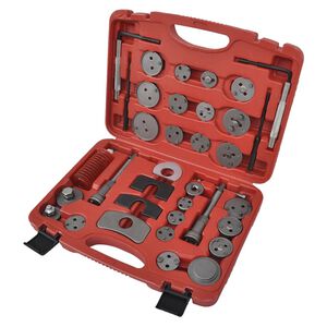 Coffret Repousse Piston d&rsquo;Etrier De Frein- Kit de 35 Pi&egrave;ces