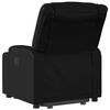 vidaXL Fauteuil inclinable &eacute;lectrique noir similicuir